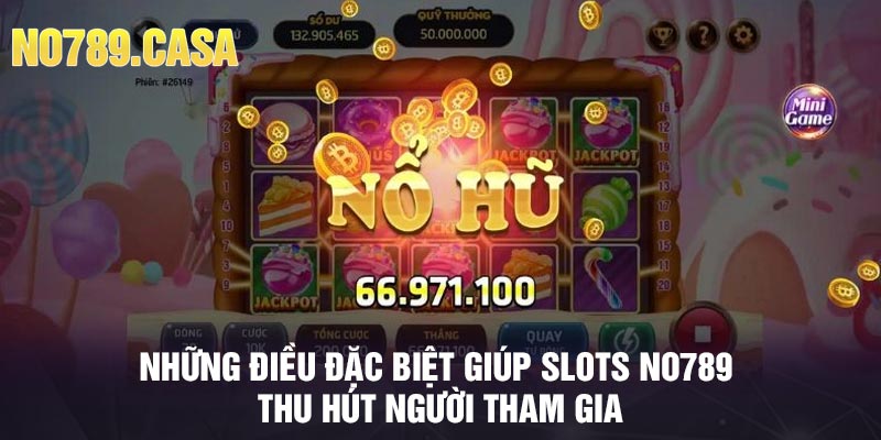 Những điều đặc biệt giúp Slots No789 thu hút người tham gia